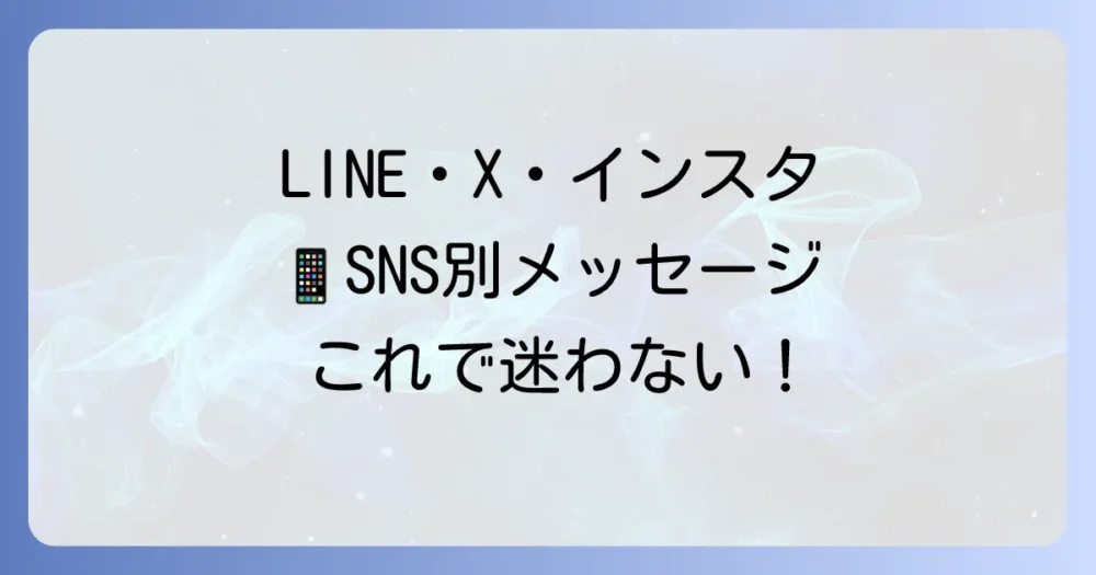 【シーン・SNS別】誕生日メッセージ定型文