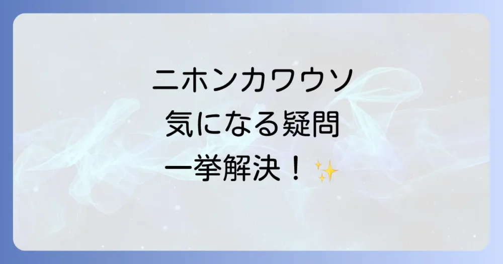 よくある質問