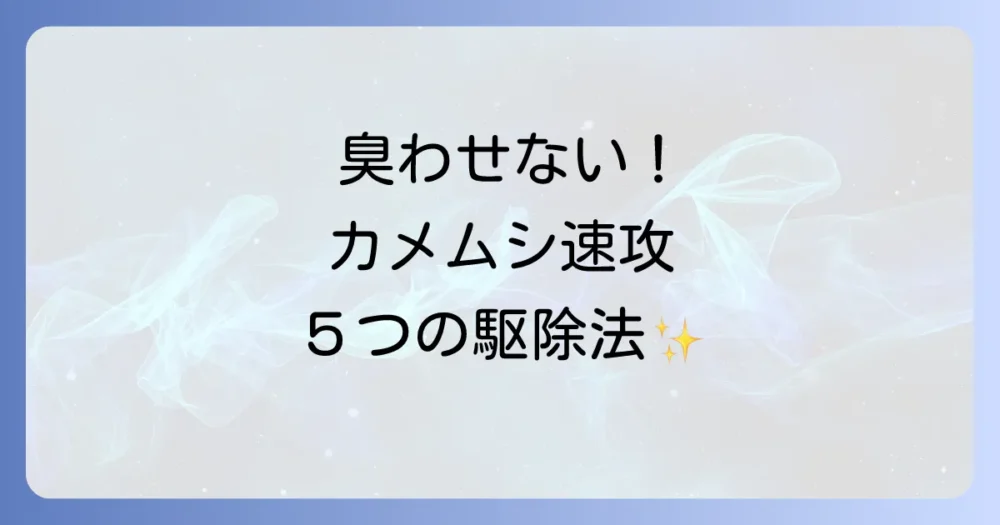 【即効性あり】朝顔についたカメムシの駆除方法5選