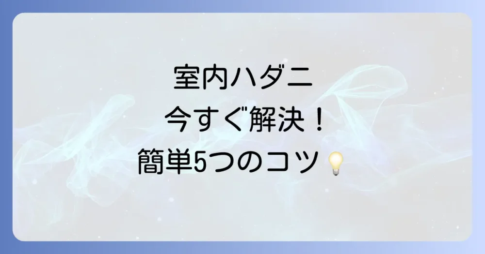 【今すぐできる】室内観葉植物のハダニ駆除方法5選