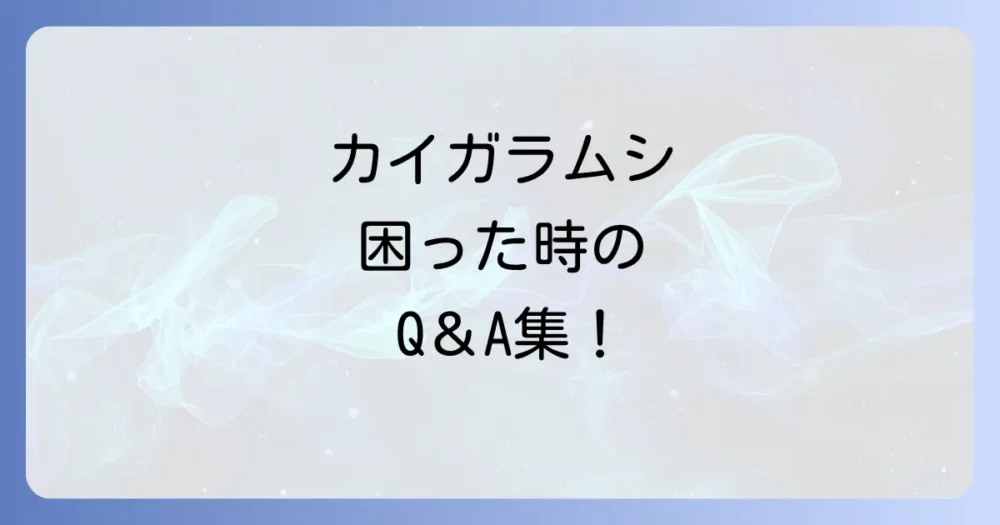 よくある質問