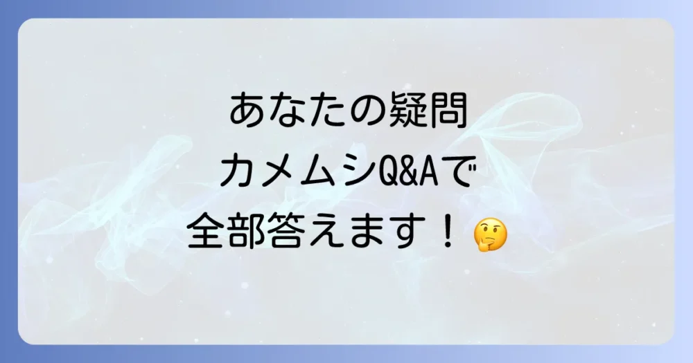 よくある質問