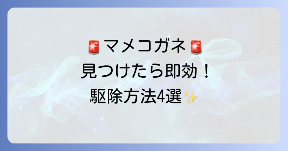 見つけたら即実行!マメコガネ成虫の駆除方法4選