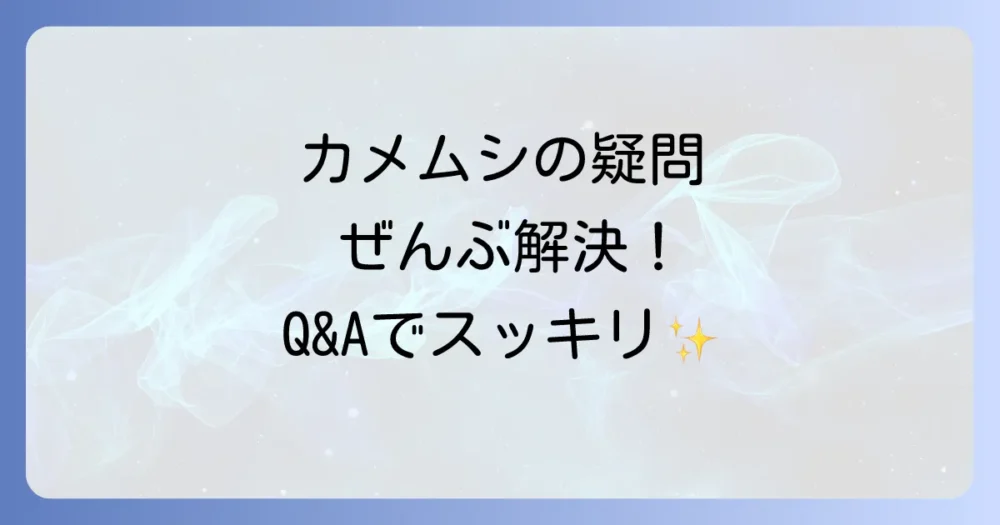 カメムシと観葉植物の気になるQ&A
