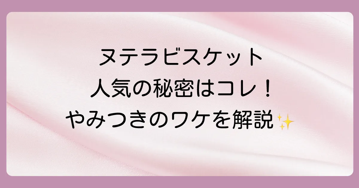 そもそも「ヌテラ ビスケット」ってどんなお菓子?人気の秘密