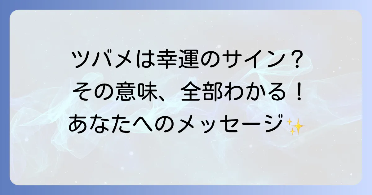 ツバメを見るのは幸運のサイン？スピリチュアルな意味を状況別に徹底解説！