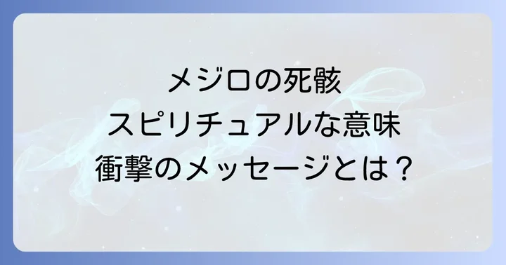 メジロのスピリチュアルな意味に関するよくある質問