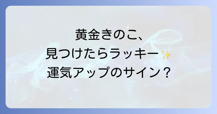 色や種類で異なるきのこのスピリチュアルな意味を読み解く