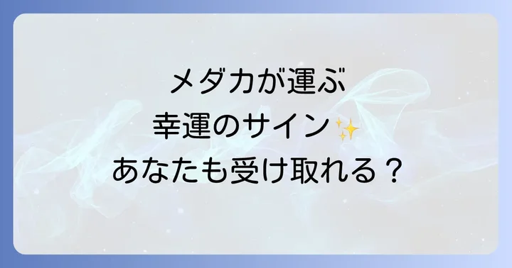 メダカ飼育でスピリチュアルな恩恵を受けるための心構え