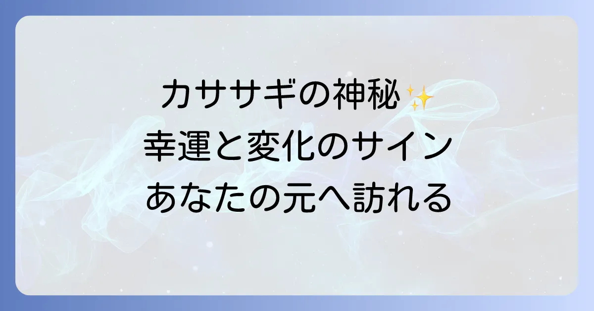カササギスピリチュアルの深い意味を徹底解説!幸運と変化を告げる鳥のメッセージ