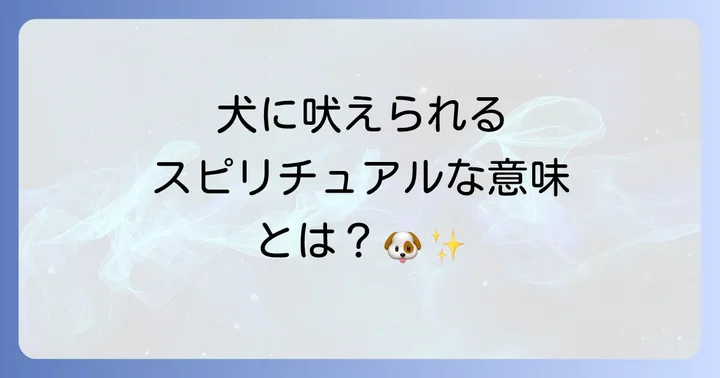 犬に好かれる人とのスピリチュアルな違い