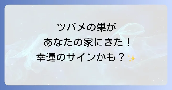 ツバメの巣が持つスピリチュアルな意味とは?