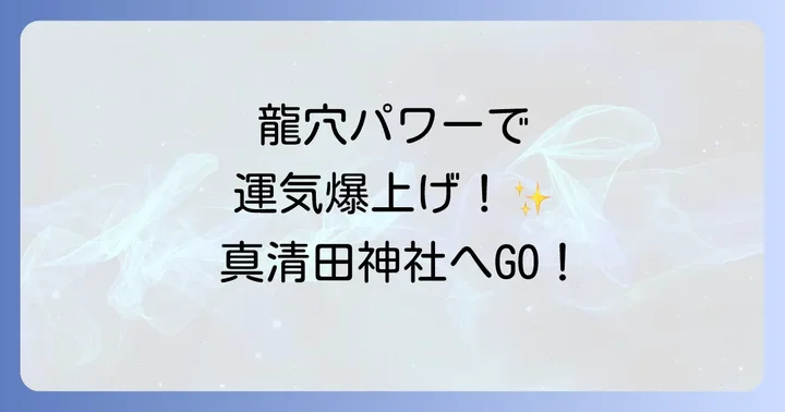 真清田神社へのアクセスと参拝のコツ