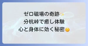 分杭峠のスピリチュアルを徹底解説 ゼロ磁場の奇跡と癒しを体験する完全ガイド