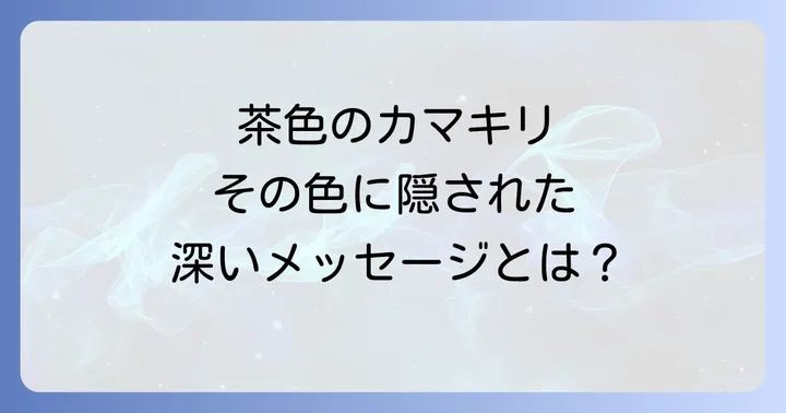 【状況別】カマキリからのスピリチュアルメッセージ