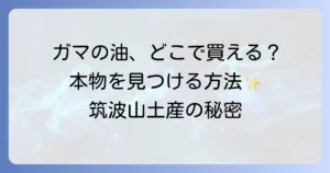 ガマの油はどこで売ってる？本物を見つける購入方法を徹底解説