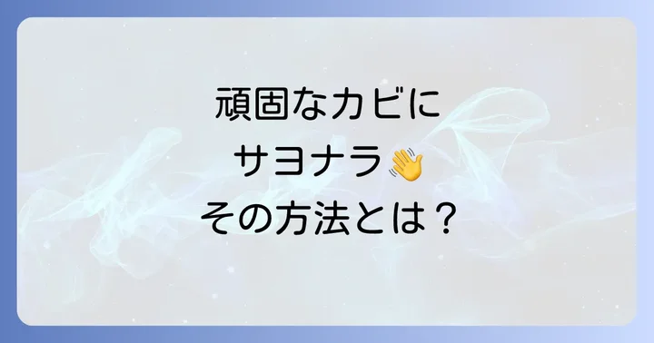 モルクリアプロはどんなカビ取り剤?その特徴と強み