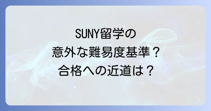 ニューヨーク州立大学留学のメリットと卒業後のキャリアパス