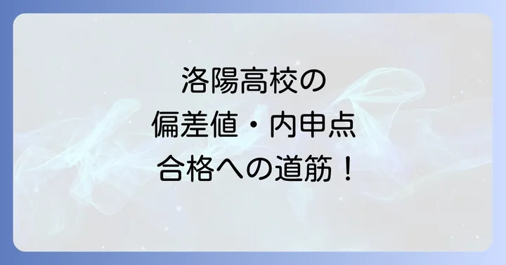 洛陽総合高校に関するよくある質問