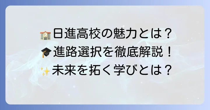 日進高等学校の魅力と卒業後の進路