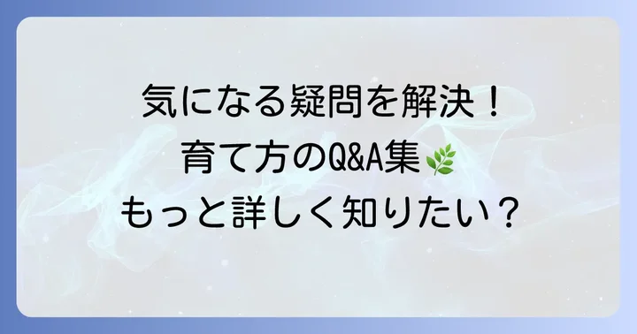 よくある質問