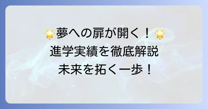 横浜創学館高等学校の進学実績と卒業後の展望