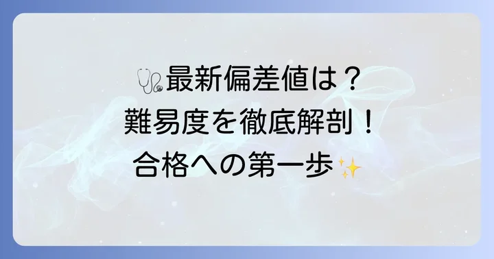 大阪医科薬科大学看護学部の偏差値と難易度