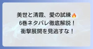 私の幸せな結婚小説6巻ネタバレ徹底解説！あらすじと見どころを深掘り