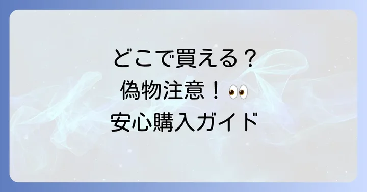 Berikinサングラスはどこで買える？購入方法と注意点