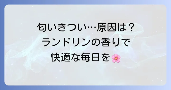 ランドリンの匂いがきついと感じる主な原因