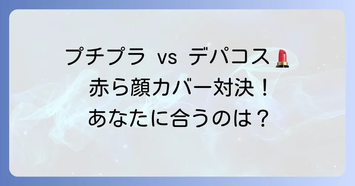 【プチプラ・デパコス別】ブルベ赤ら顔におすすめの化粧下地