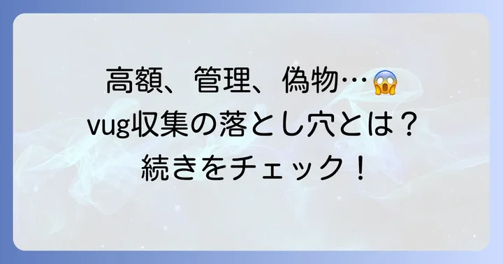 vugをおすすめしない主な理由