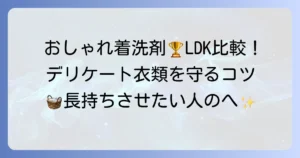 おしゃれ着洗剤ランキング LDK徹底比較！デリケート衣類を守る選び方と使い方