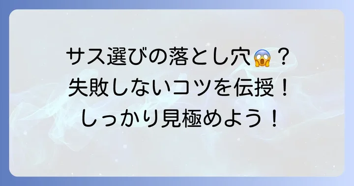 ローダウンサス選びで失敗しないための重要なコツ