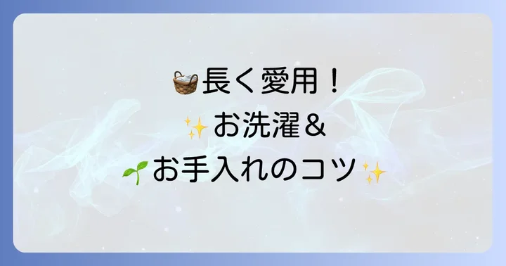 サンデシカ抱き枕を長く使うためのお手入れ方法