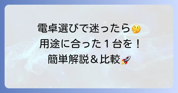 あまりのある割り算電卓の選び方と使い方