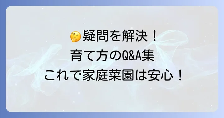 よくある質問